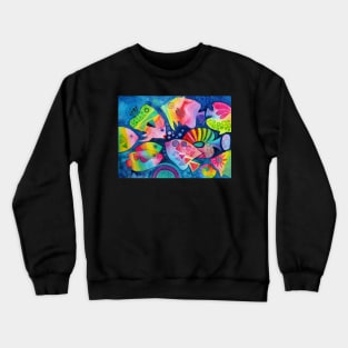 Funny Fish 2 Crewneck Sweatshirt